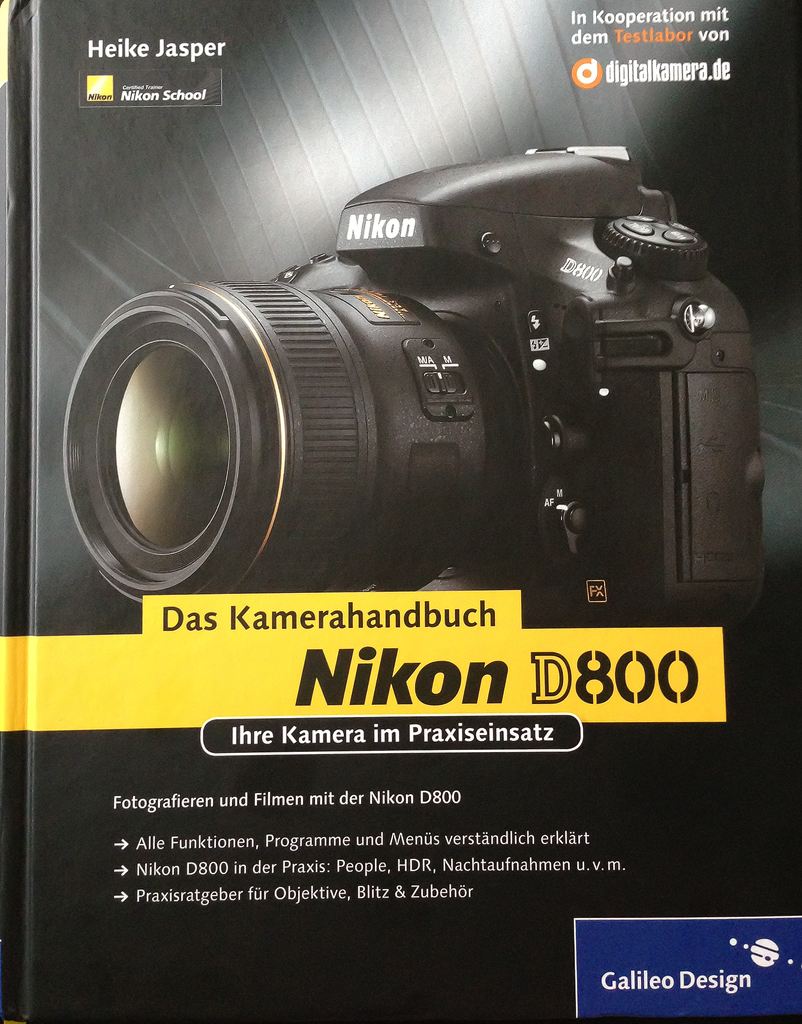 Das Kamerahandbuch Nikon D800